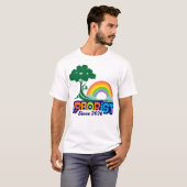 Baumpfleger Seit 2020 T-Shirt – Baumkletterer Gesc (Vorne ganz)