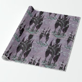 Baumpochoir-Muster orientalisch Samarkande Geschenkpapier (Ungerollt)