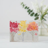 Baumposte Postkarte (Stehend Vorderseite)