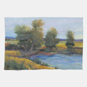 Baumreflektion II Handtuch