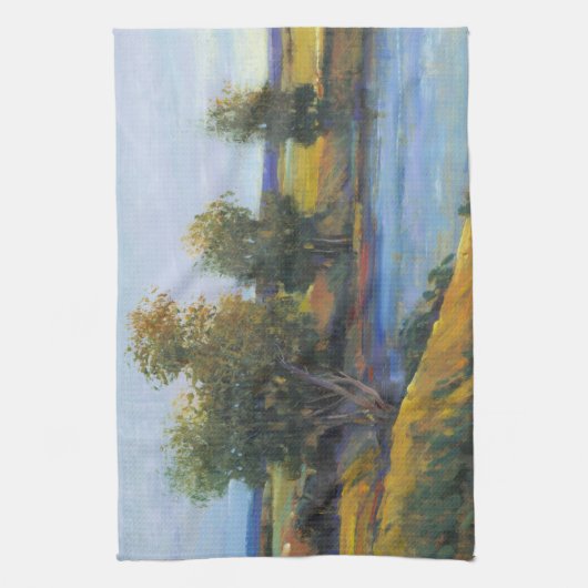 Baumreflektion II Handtuch (Vertikal)