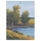 Baumreflektion II Klemmbrett (Rückseite)