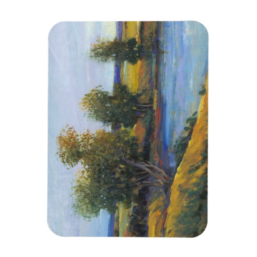 Baumreflektion II Magnet (Vertikal)