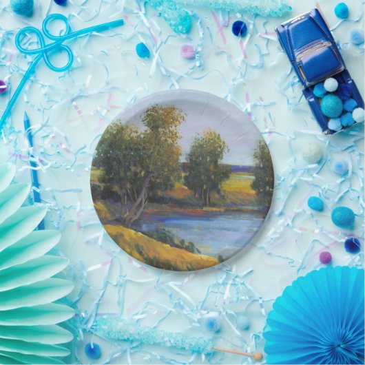 Baumreflektion II Pappteller (Party)