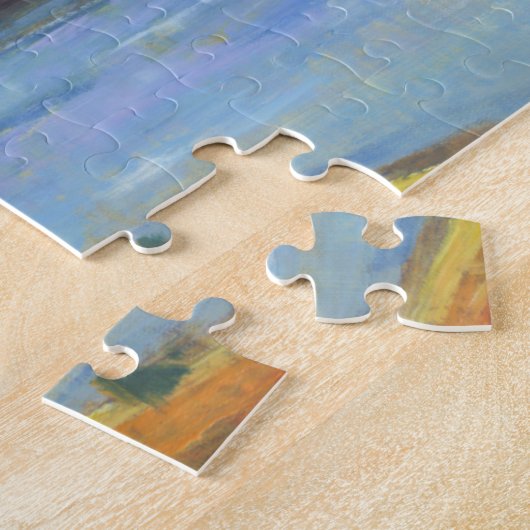 Baumreflektion II Puzzle (Seite)