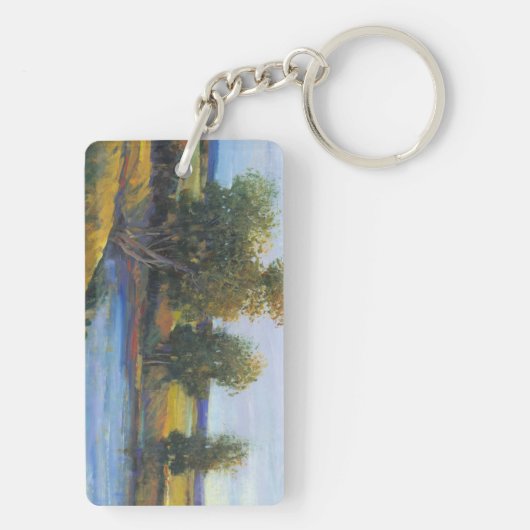 Baumreflektion II Schlüsselanhänger (Rückseite)