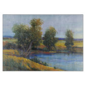 Baumreflektion II Schneidebrett (Vorderseite)