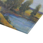 Baumreflektion II Schneidebrett (Ecke)