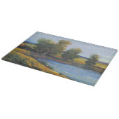 Baumreflektion II Schneidebrett (Ecke)