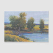 Baumreflektion II Seidenpapier (Vorderseite)