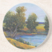 Baumreflektion II Untersetzer (Vorne)