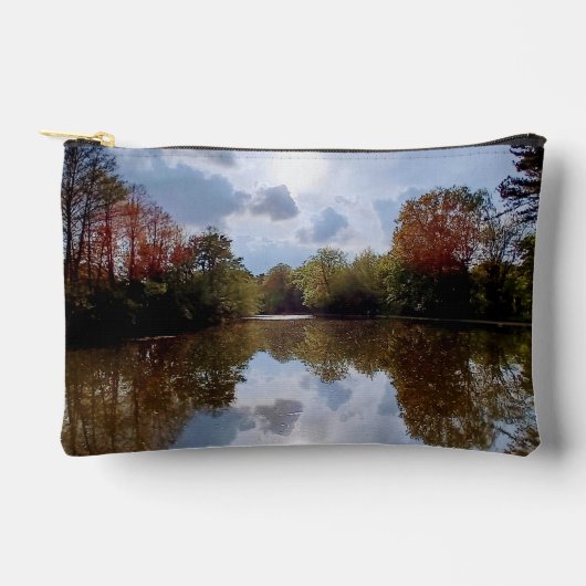 Baumreflektion Zubehörtasche (Vorderseite)