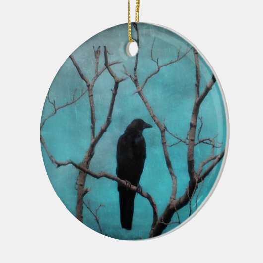 Baumreihe Keramik Ornament (Links)