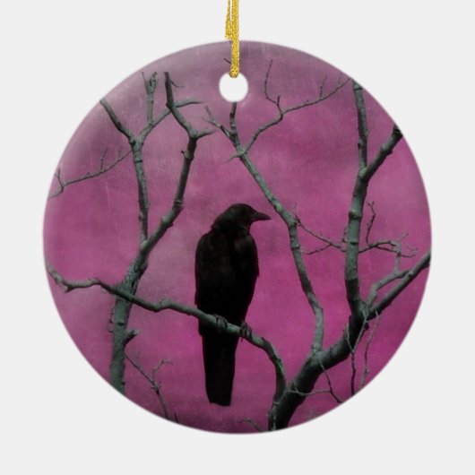 Baumreihe Keramik Ornament (Hinten)