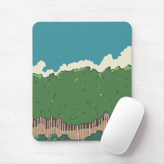 Baumreihe Mousepad (Mit Mouse)