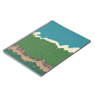 Baumreihe Notizblock