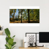 Baumreihe Poster (Heimbüro)