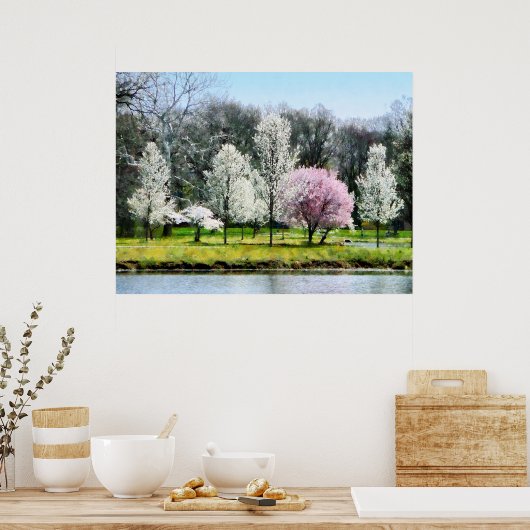 Baumreihe Poster (Küche)