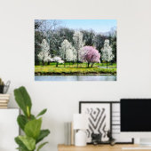 Baumreihe Poster (Heimbüro)