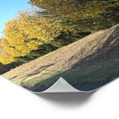 Baumreihe Poster (Ecke)