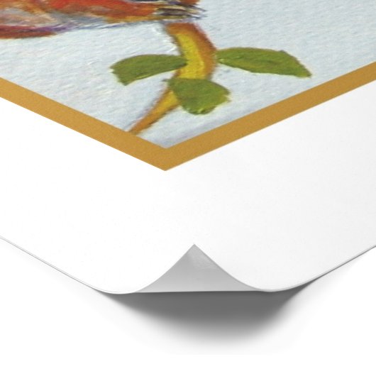 Baumreihe, Poster (Ecke)