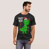 Baumrex. Funny Dinosaur Geschenk Niedlich Dino Wei T-Shirt (Vorne ganz)