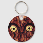 Baumrinde aus rustikalem Holz niedlich Schlüsselanhänger (Vorderseite)