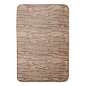 Baumrinde Badematte (Vorderseite Vertikal)