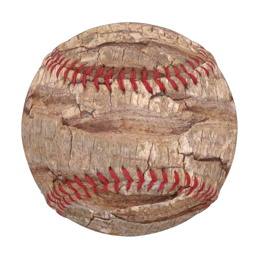 Baumrinde Baseball (Vorderseite)