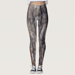 Baumrinde-Beschaffenheit Leggings