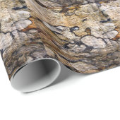 Baumrinde Geschenkpapier (Rolleneckpunkt)