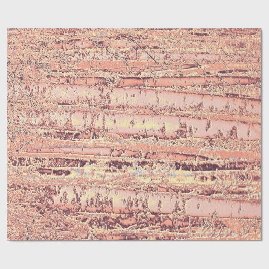 Baumrinde Geschenkpapier (Flach)