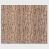 Baumrinde Geschenkpapier (Flach)