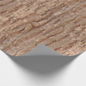 Baumrinde Geschenkpapier (Ecke)