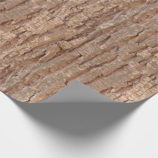 Baumrinde Geschenkpapier (Ecke)