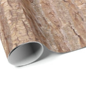 Baumrinde Geschenkpapier (Rolleneckpunkt)