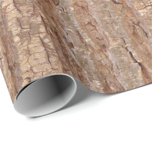 Baumrinde Geschenkpapier (Rolleneckpunkt)