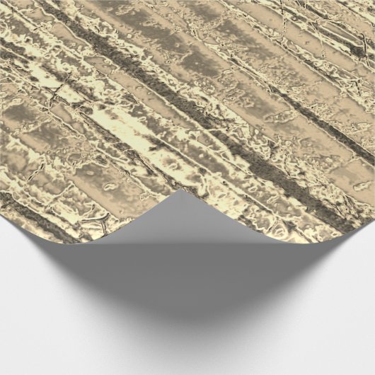 Baumrinde Geschenkpapier (Ecke)