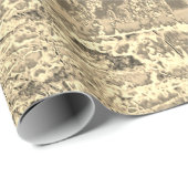 Baumrinde Geschenkpapier (Rolleneckpunkt)