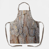 Baumrinde Herbstmuster Schürze (Vorderseite)