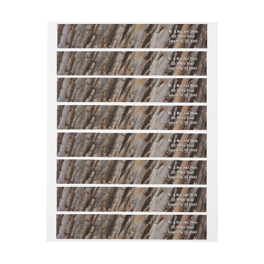 Baumrinde I Natürliche Abstrakte Textur (Bogen)