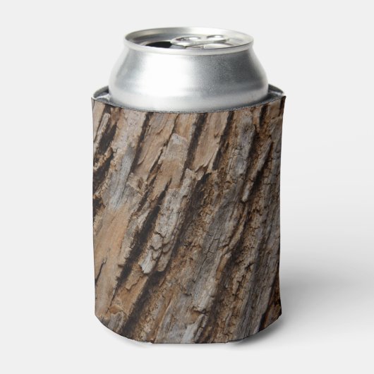 Baumrinde I Natürliche Abstrakte Textur Dosenkühler (Kanne Vorderseite)