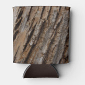 Baumrinde I Natürliche Abstrakte Textur Dosenkühler (Vorderseite)