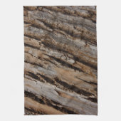 Baumrinde I Natürliche Abstrakte Textur Geschirrtuch (Vertikal)