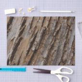 Baumrinde I Natürliche Abstrakte Textur Seidenpapier (Handwerk)