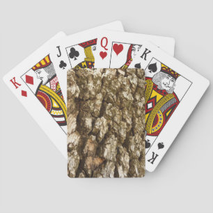 Baumrinde II Natürliche Texturdesign Spielkarten