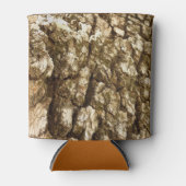 Baumrinde II Naturtexturierte Konstruktion Dosenkühler (Vorderseite)