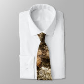 Baumrinde II Naturtexturierte Konstruktion Krawatte (Gebunden)