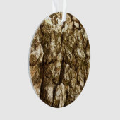 Baumrinde II Naturtexturierte Konstruktion Ornament (Vorderseite)
