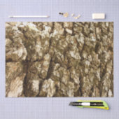 Baumrinde II Naturtexturierte Konstruktion Seidenpapier (Handwerk)